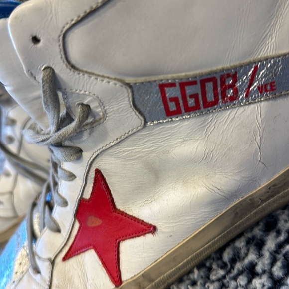 Golden Goose 2.12 leather high-tops - euro size 45 - striking - great condition - Picture 6 of 16